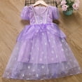 thumbnail image 3 of Light Up Girls Halloween Costume Princess Dress Christmas Costumes Toddler Kids Costume with Cosplay Birthday Party Wedding Formal 3-8 Years, 3 of 7
