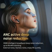Cshidworld Wireless Earbuds, Smart Touch Screen Headphone with ANC, Wireless Earphone for iPhone Android TWS Earbuds, Sports Workout Gym Running In Ear Headphones