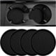 thumbnail image 1 of Posavasos para coche, 4 posavasos universales antideslizantes para coche con adornos integrados, posavasos de silicona para interior de coche, 1 of 5