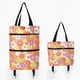 thumbnail image 4 of Carrito de Compras Plegable con Bolsa Expandible con Cremallera, Tela Suave, Ruedas Plegables, Carrito Reutilizable para Compras, Viajes y Actividades Al Aire Libre., 4 of 5