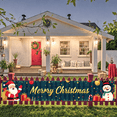 thumbnail image 4 of Colorful Design Merry Christmas Party Decoration Holiday Event Banner for Seasonal Celebration Indoor Display Festive Atmosphere, 4 of 9