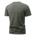 thumbnail image 4 of KPOPLK Men's Shirts Short Sleeve Quick Dry Lightweight T-Shirt Men Big and Tall Running Moisture Wicking Top Green 7XL, 4 of 7