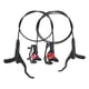 thumbnail image 1 of Soidarity Freno de disco hidráulico para bicicletas, 2 piezas, trasero izquierdo, delantero derecho, bidireccional, bicicleta de montaña, ciclismo de Ciclismo Negro Soidarity OD028075-01, 1 of 6