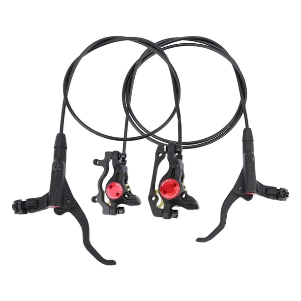 Soidarity Freno de disco hidráulico para bicicletas, 2 piezas, trasero izquierdo, delantero derecho, bidireccional, bicicleta de montaña, ciclismo de Ciclismo Negro Soidarity OD028075-01