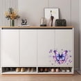 thumbnail image 7 of 3 Sheets 3 Styles PVC Waterproof Decorative Stickers Self for Decoration Butterfly 300x150mm 1 sheet/style, 7 of 7