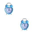 thumbnail image 3 of Inteprter Reloj despertador con campana en forma de corazón de 3 pulgadas, suministro de relojes digitales con luz nocturna Type1 NO1, 3 of 6