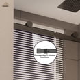 thumbnail image 2 of CASAINC 48 in. W x 76 in. H Sliding Frameless Shower Door in Matte Black Finish with Soft-closing and 3/8 in.Tempered Glass, 2 of 9