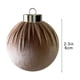 thumbnail image 3 of 1pcs Christmas Balls Flocked Christmas Tree 2.4inch Ornaments Plastic Balls Xmas Hanging Ornaments Decoration, 3 of 5