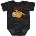 thumbnail image 3 of Inktastic My Aunt Loves Me Sloth Boys or Girls Baby Bodysuit, 3 of 5