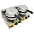 thumbnail image 2 of PreAsion Commercial Non-Stick Coating Double Station Ice Cream Waffle Cone Maker Machine, 2 of 9