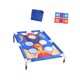 thumbnail image 4 of Kit de juego de lanzamiento de puf, juguete educativo, tablero Cornhole para actividades deportivas azul, 4 of 8