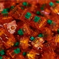 thumbnail image 4 of C³ Equalz x TKC Tangerine 67g 5-Pin Linear Switches for Custom Gaming Mechanical Keyboards (Tangerine 67g, 90 switches), 4 of 4