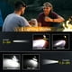 thumbnail image 5 of Juego de 2 potentes faros delanteros con batería integrada 18650 Q5 + faro LED COB, luz frontal recargable por USB, luz frontal impermeable, 5 of 5