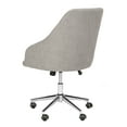 thumbnail image 5 of Safavieh Adrienne Transitional Chrome Leg Swivel Office Chair, 5 of 10