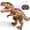 Brown, variant on Ficcug Remote Control Dinosaur Robot Toys for Kids 3-5,Realistic Walking Electronic Dinosaur Pet with Spray Roaring,RC Toy for Age 3-12 Boys Girls