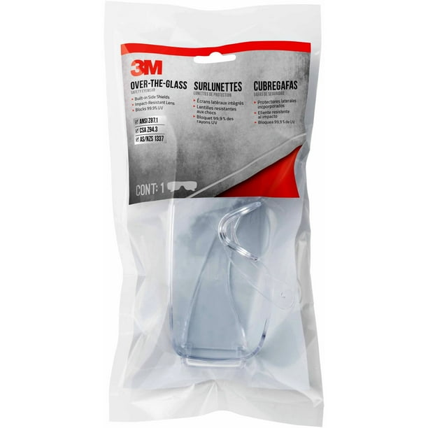 Gafas de seguridad 3M 47110-WV10 Clear Wraparound