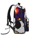 thumbnail image 3 of Goofa The Nightmare Before Christmas Pattern Casual Backpack for School & Travel – Lightweight Ergonomic Backpack with Laptop Compartment, Multiple Pockets-One Size, 3 of 5
