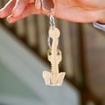 thumbnail image 2 of KAKOWELY keychain 2pcs Realistic Human Spine Keychain Stylish Backpack Hanging Accessory Mini Spine Keyring Pendant For Anatomy Teaching And Medical Display, 2 of 5