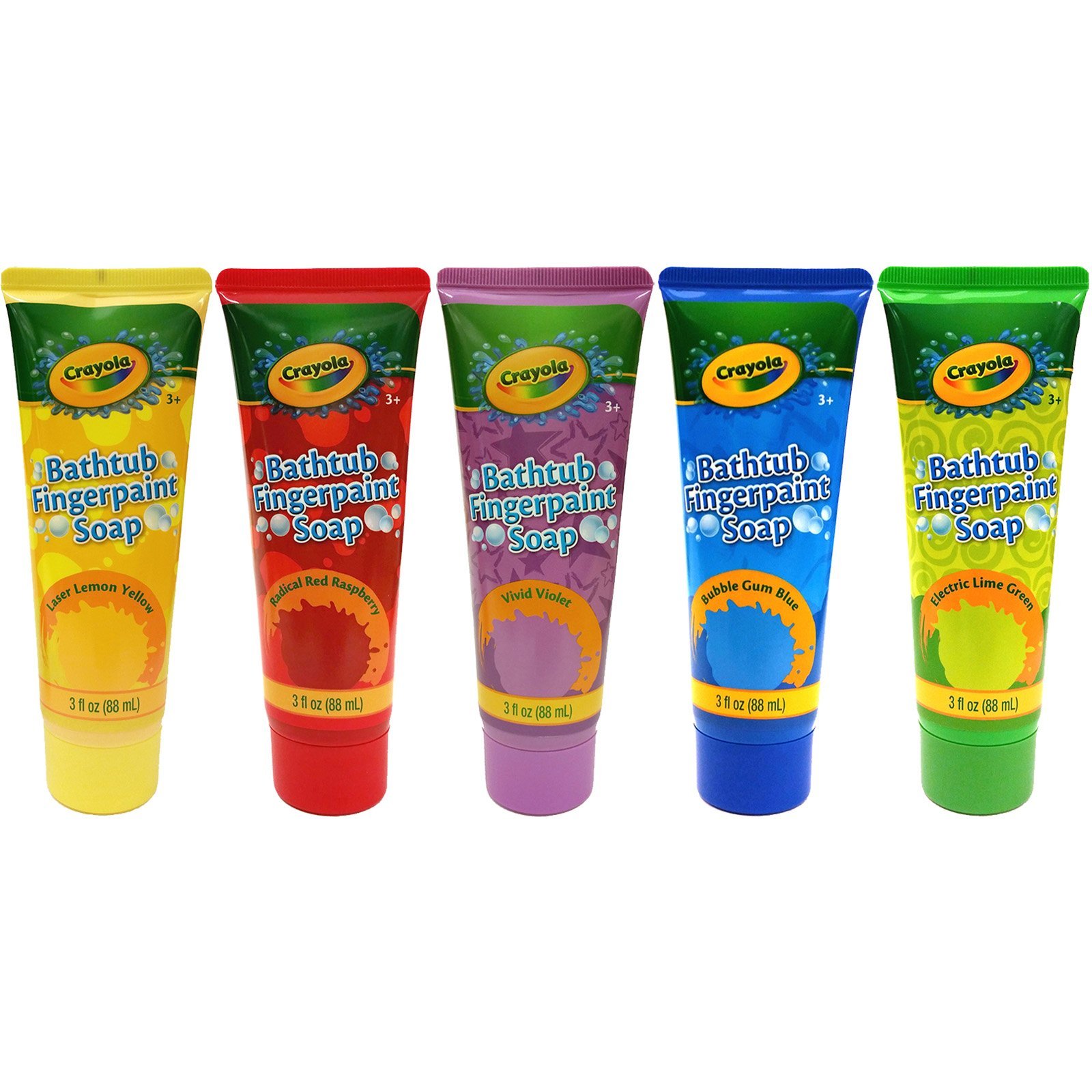 Crayola Crayon Kids Scented 3 oz Finger Paint Soap Vibrant Assorted