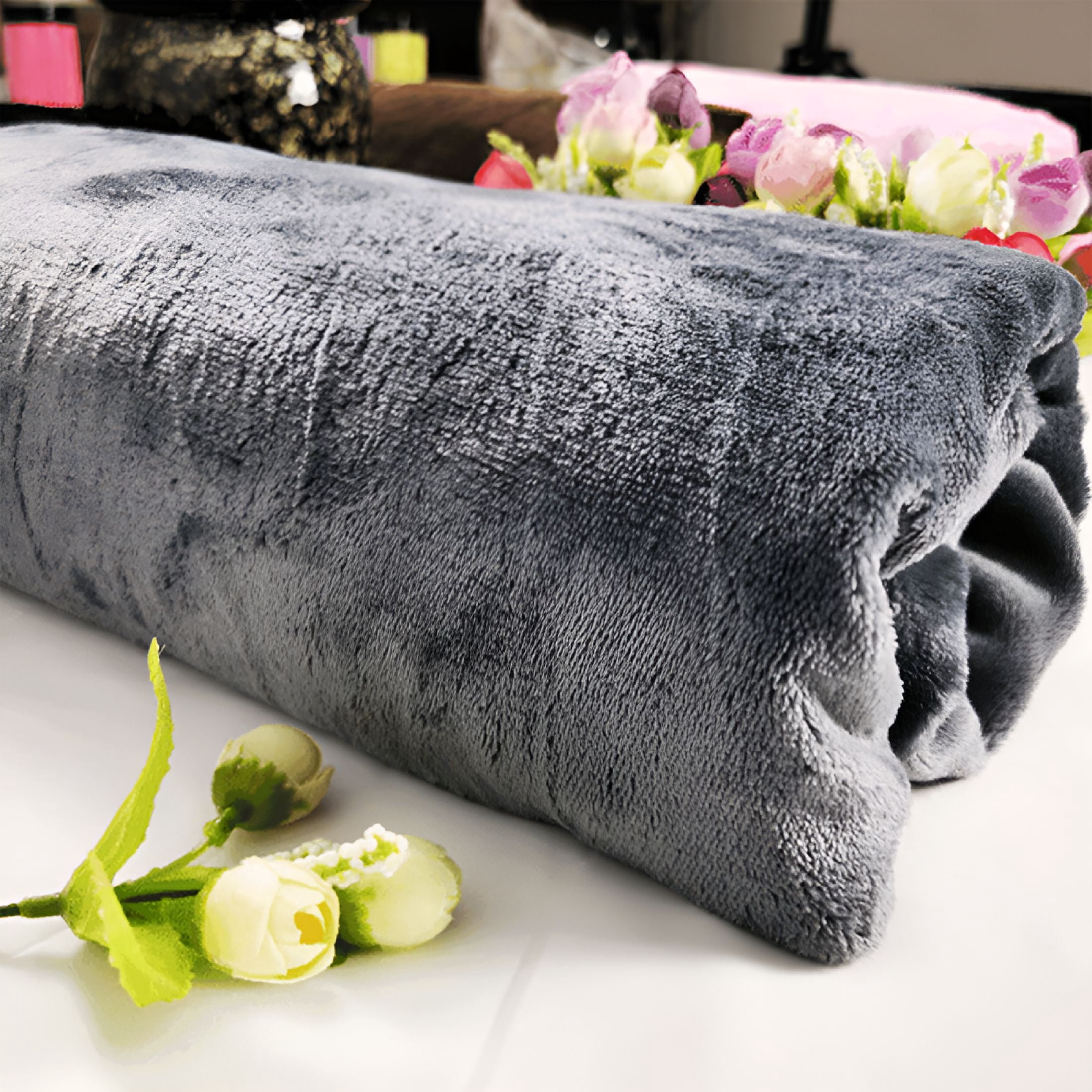 HIBIBUD 2026 New Heated Electric Blanket,Coral Fleece Twin Size with 4 Heat Settings Wearable Usb Heated Blanket Shawl for Home, Couch, Office, Travel, Outdoor, Chilly Evenings, Comfort, Relaxation