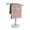 A Silver, variant on RjnShan T-Shape Bath Hand Towel Holder Stand, Stainless Steel Free Standing Hand Towel Rack with Heavy Base for Bathroom Kitchen & Countertop