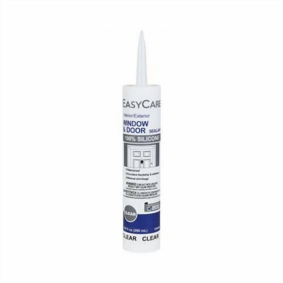 Dap Window & Door Silicone Caulk, Clear, 9.8-Oz.