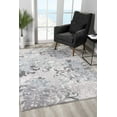 thumbnail image 3 of eRug Outlet Oasis Collection Tapis Moderne Abstrait (4x6 Pieds) - 3 Pieds9 Pouces x 5 Pieds9 Pouces, Bleu, 3 of 6