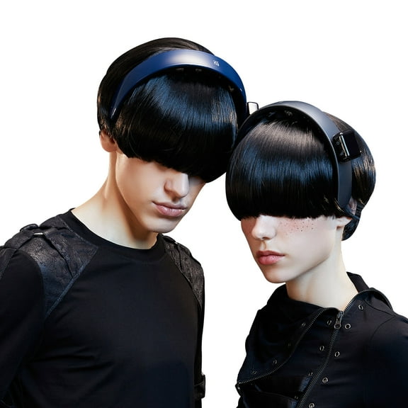 Hi5 H1 Electric Scalp Massager for Head Massage Scratcher- 11 Vibrating Nodes for Deep Relaxation, Stress Relief, &Hair Stimulation- Stylish, Compact, Lightweight Hairband Design