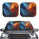 thumbnail image 2 of Balery Red And Blue Fire Dragon E Parasol para parabrisas de coche de 2 piezas | Parasol plegable para parabrisas delantero de coche para la mayoría de sedanes-Large, 2 of 6