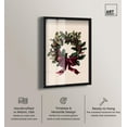 thumbnail image 2 of Pink Holiday Laurel II Shadowbox Print Christmas Wall Decor by Art Remedy, Black Frame, 25 x 37, 2 of 7