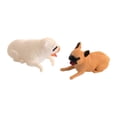 thumbnail image 4 of Yinanstore 1/64 Miniature Animal Model Realistic Tiny Collection Miniature Scene Decor Mini for Photography Props Decoration Accessories Dog, 4 of 8
