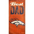 thumbnail image 1 of Fan Creations Denver Broncos Meilleur Signe pour Papa, Multicolore, 1 of 3