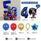 thumbnail image 5 of 39 piezas de globos de aluminio con temática de Sonic The Hedgehog, globos de números azules para cumpleaños, juego de dibujos animados, decoraciones para fiestas de cumpleaños infantiles, 5 of 5