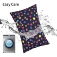 thumbnail image 5 of KLL Planets Pillow Covers Envelope Closure,Super Soft and Cozy Fuzzy Fleece Pillow Case Cover 16"x24", 5 of 5