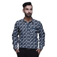 thumbnail image 1 of BESTMAN Casual PrintedÂ&nbsp;ShirtsÂ&nbsp;For Men Slim Fit Button Down Long SleeveÂ&nbsp;Shirt, 1 of 5