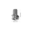 thumbnail image 2 of IDEANATEGRATE 50Ud Tornillos Resistentes Para Montaje De Aspas En Ventilador De Sin Herramientas, 2 of 6