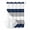 Navy blue gray, variant on No Hook Shower Curtain, Haze Blue Grey Stripe Standard Shower Curtain with Snap in Liner, Modern Art Horizontal Striped Waterproof Washable Fabric Bathroom Curtains Sets, 72"W x 72"L