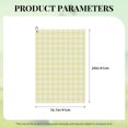 thumbnail image 2 of Golf Towels for Golf Bags For Men Women - Lemon Yellow Checkboard 24x16in Absorbent Quick Drying Golf Towel for Cleaning Golf Ball Club Golf Bag Accessories with Carabiner, 2 of 8