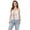 White, variant on Women's Fashion Sleeveless Layered Ruffle Camisole Top Summer Casual Blouse Tie Strap Semi Transparent Comfortable Lightweight