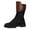 Black, variant on Oyedens Mid Calf Boots for Women 2024 Vintage Cowboy Riding Boots Casual Womens Cowgirl Combat Boots