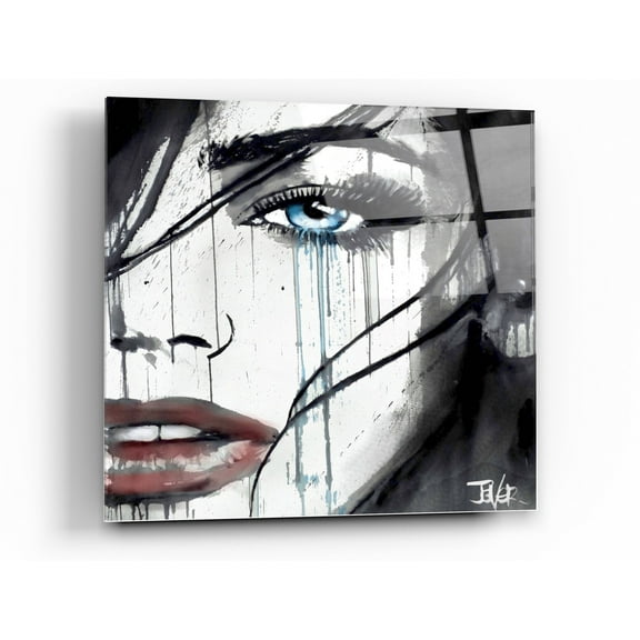 Epic Art 'It Happens' by Loui Jover, Acrylic Glass Wall Art, 24"x24"
