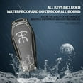 thumbnail image 4 of Zinc Alloy Key Case Cover Suitable For BYD Song B 4 button Car Remote Key Case Cover Car Accessories, 4 of 26