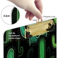thumbnail image 4 of FMSHPON Tropic Green Cactus Skulls Clipboard Hardboard Wood Nursing Clip Board and Pull for Standard A4 Letter 13x9 inches, 4 of 5
