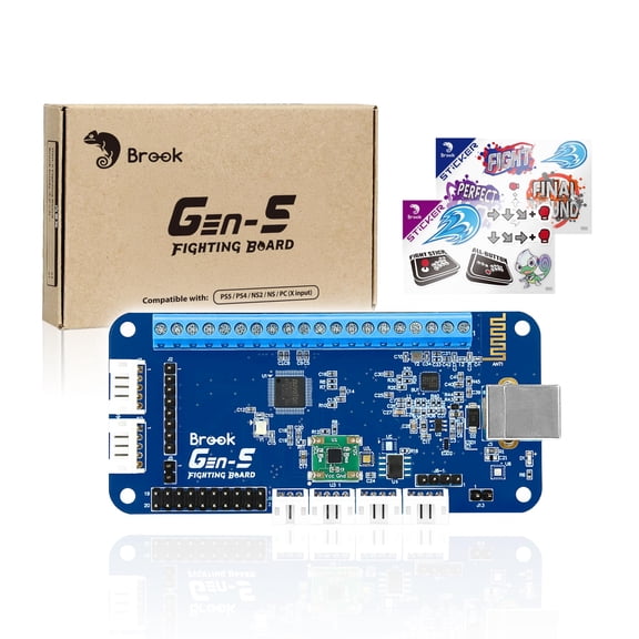 Brook GEN 5 Wired Fighting Board RGB PS5 PS4 NS PC