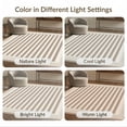 thumbnail image 7 of ODIKA Outdoorarea Ready Symmetrical Bands Striped Frame Courtyard Large Stain Resistant Low Profile for Dorm Room, Small Living Apartment, 7 of 7