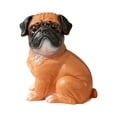 thumbnail image 2 of Funda para caja de pañuelos con forma de carlino, figura coleccionable, estatua de perro, vitrina, cafetería, entrada, 22 x 13 x 17,5 cm, escultura de, 2 of 9
