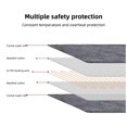 thumbnail image 2 of Langgg Electric Heating Pad Bodies Warming Cushion Winter Body Warmer Cover Temperature Control Heat Up Blanket Small Home Appliance US-Plug/120V US-Plug/120V, 2 of 6