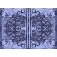 thumbnail image 1 of Ahgly Company Machine Washable Indoor Rectangle Transitional Blue Area Rugs, 4' x 6', 1 of 7