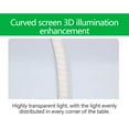 thumbnail image 6 of Nail Light for Desk with Half Moon Design, Foldable Nail Table Lamp with Multiple Color Modes and Brightness, For Beauty Eyelash Makeup and Crafts, LED Desk Lamp, 6 of 6