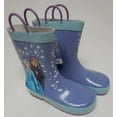 thumbnail image 2 of Disney Blue Purple Frozen 2 Elsa And Ana Rain Boots Girls, 2 of 9